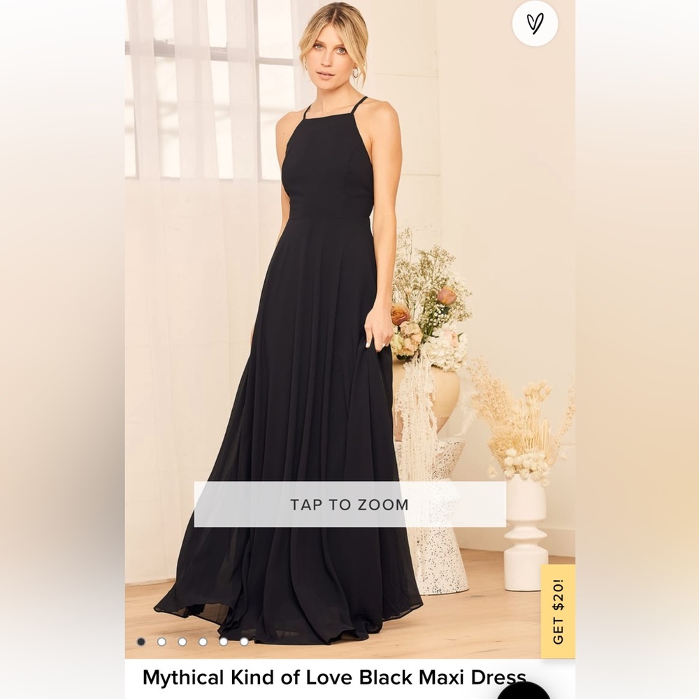 Lulu’s black dress